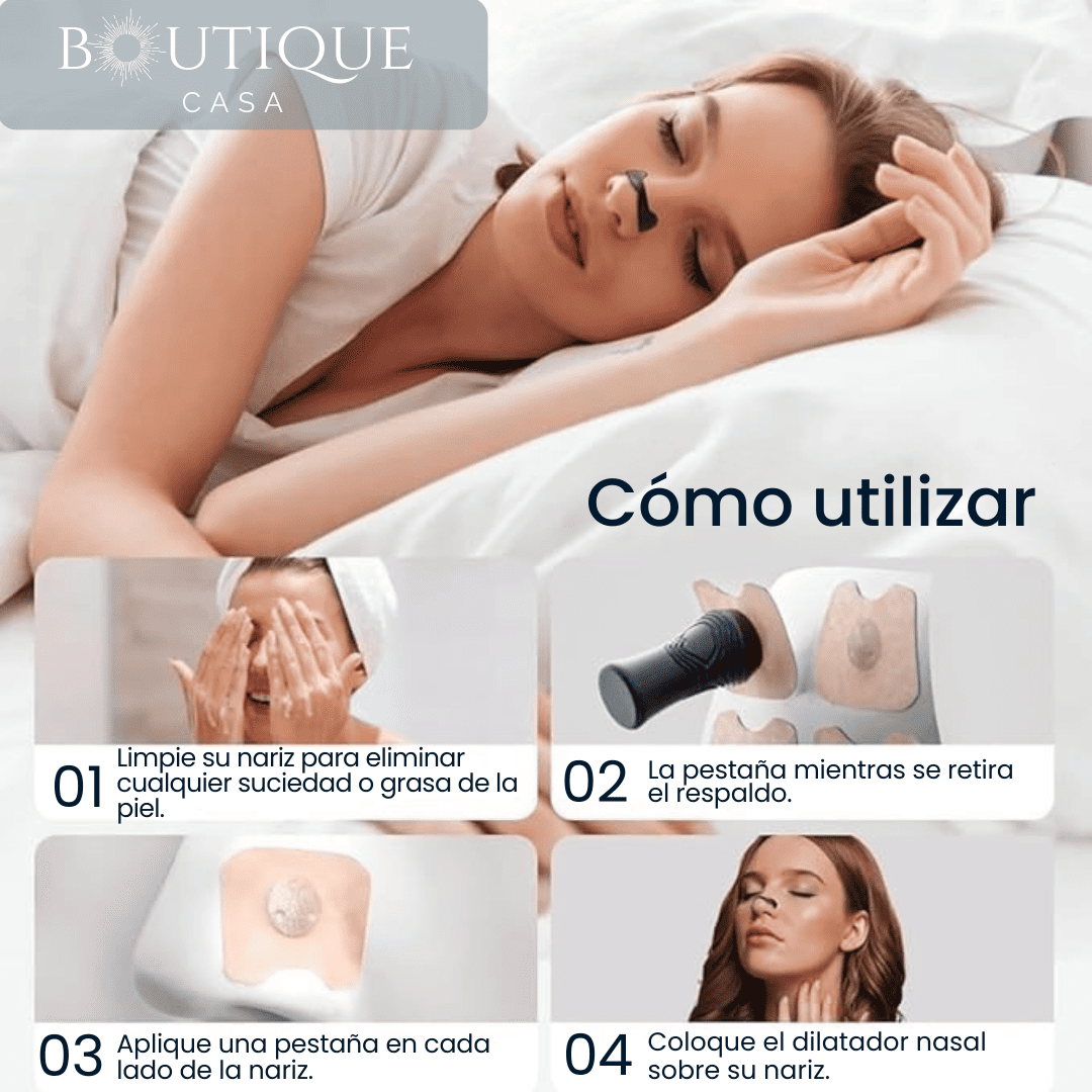 Pack 2 Paquetes Tiras Magnéticas Anti-Ronquidos | NasalPlus™