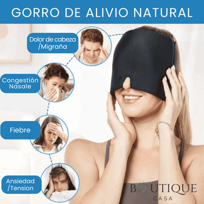 Gorro Antimigraña Terapia Frío-Calor | CapTherapy™