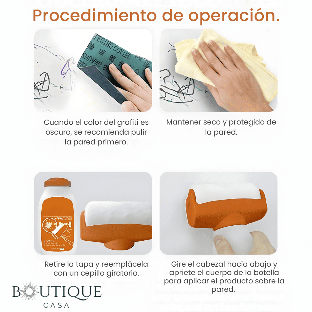 Rodillo Reparador de Paredes | RollRepair™
