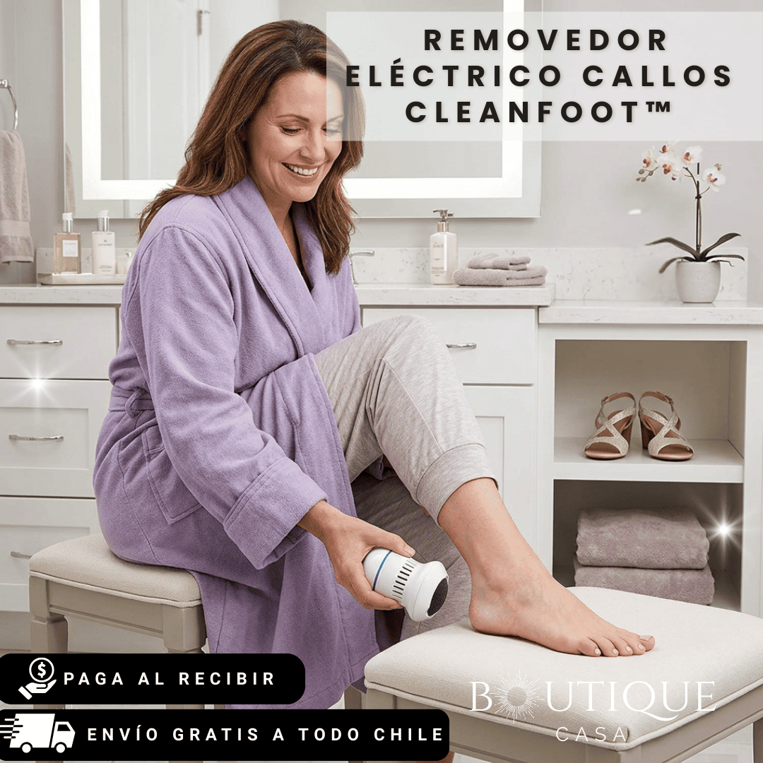 Removedor Eléctrico Callos | CleanFoot™