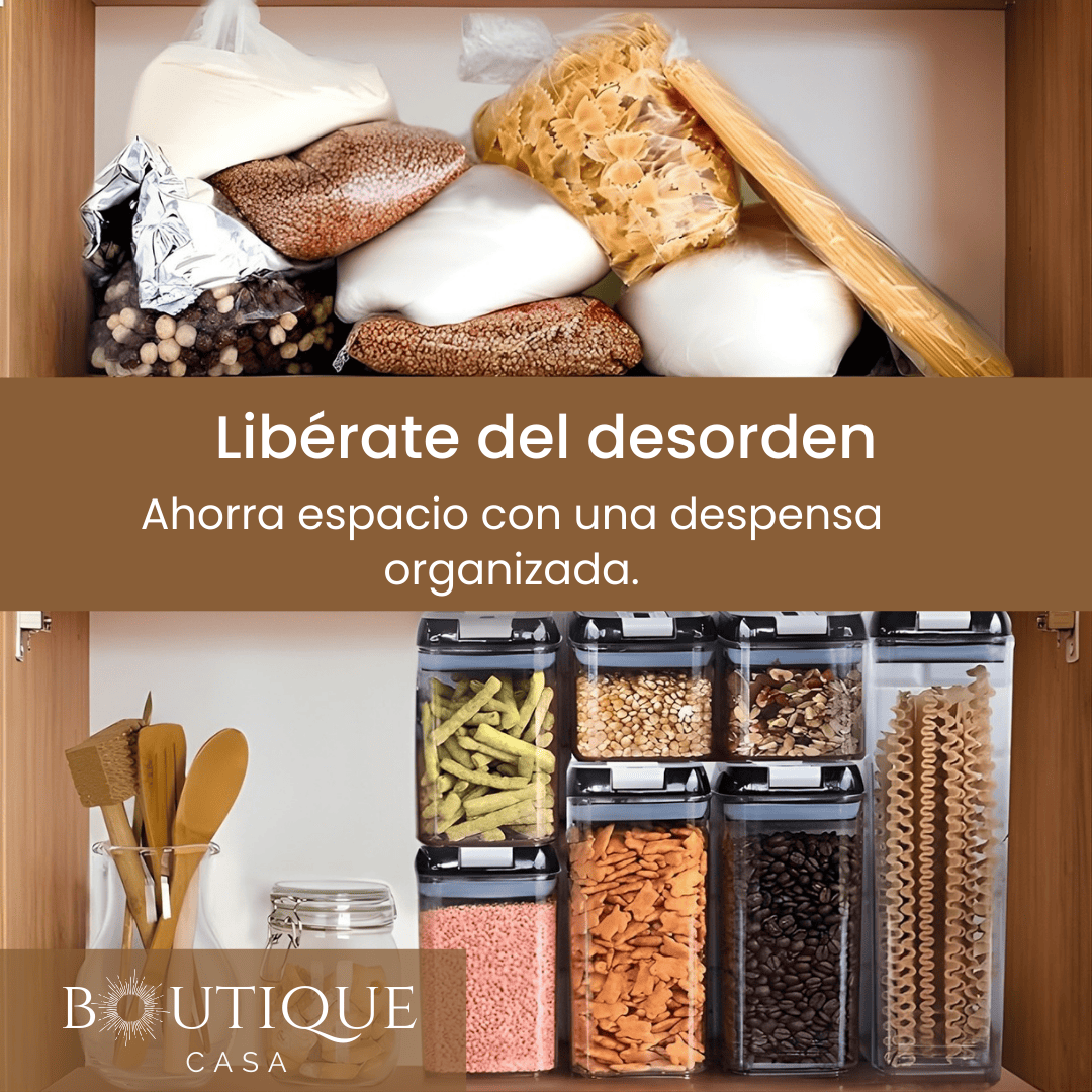Set 7 Contenedores Herméticos | FreshSeal™