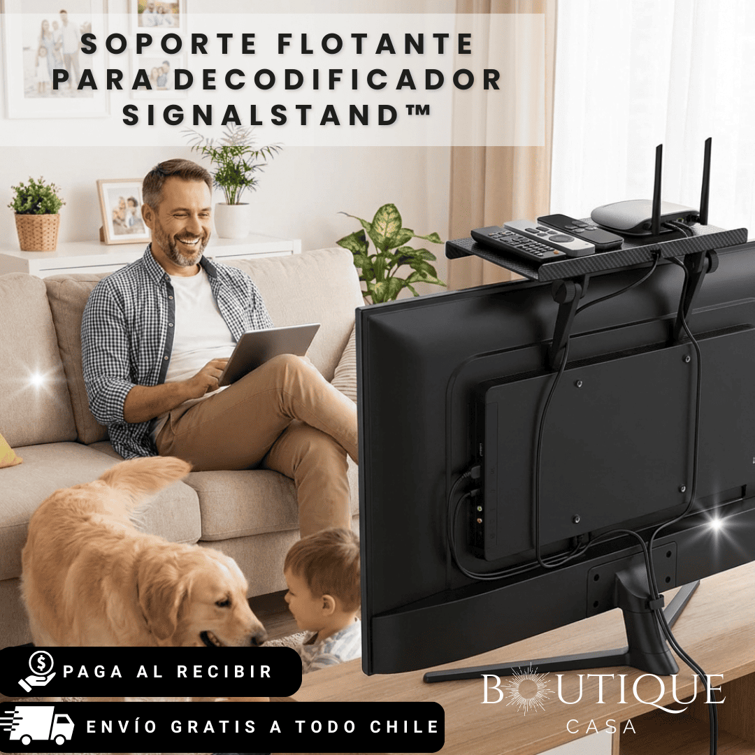 Soporte Flotante para Decodificador | SignalStand™