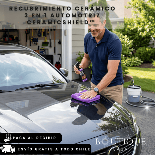 Recubrimiento Cerámico 3 en 1 Automotriz | CeramicShield™