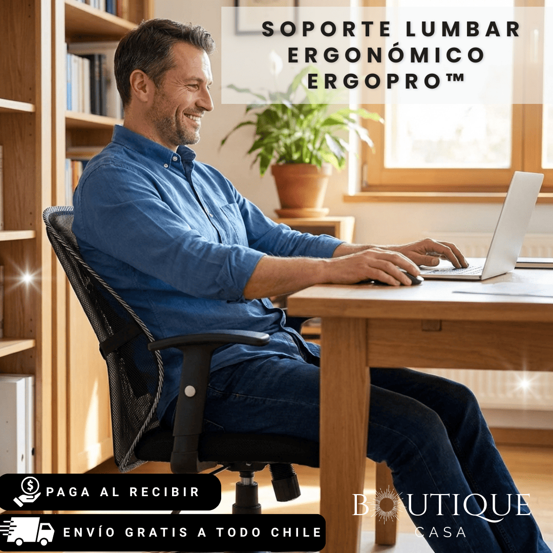 Soporte Lumbar Ergonómico | ErgoPro™