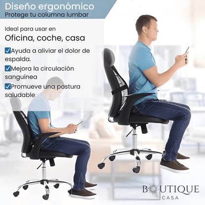 Soporte Lumbar Ergonómico | ErgoPro™