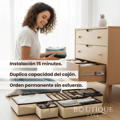 Pack 4 Organizador Ropa Interior | OrganizerBox™