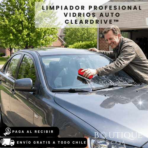 Limpiador Profesional Vidrios Auto | ClearDrive™