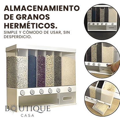 Dispensador Granos Hermético | FreshGrain™