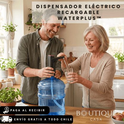 Dispensador Eléctrico Recargable | WaterPlus™