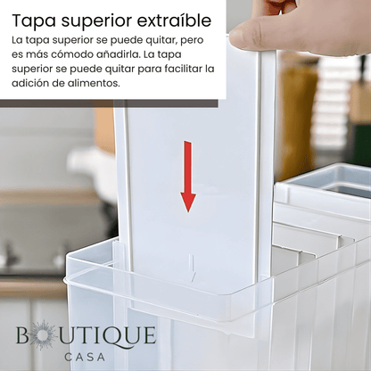 Dispensador Granos Hermético | FreshGrain™