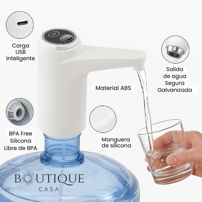 Dispensador Eléctrico Recargable | WaterPlus™