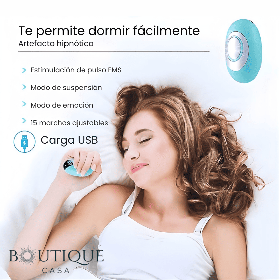 Neuroestimulador Sueño y Estrés | SleepCalm™