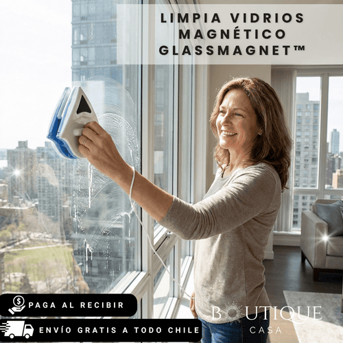 Limpia Vidrios Magnético | GlassMagnet™