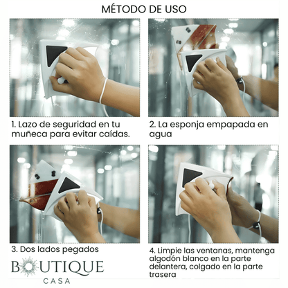Limpia Vidrios Magnético | GlassMagnet™