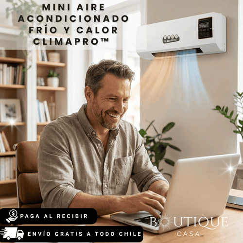 Mini Aire Acondicionado Frío y Calor | ClimaPro™