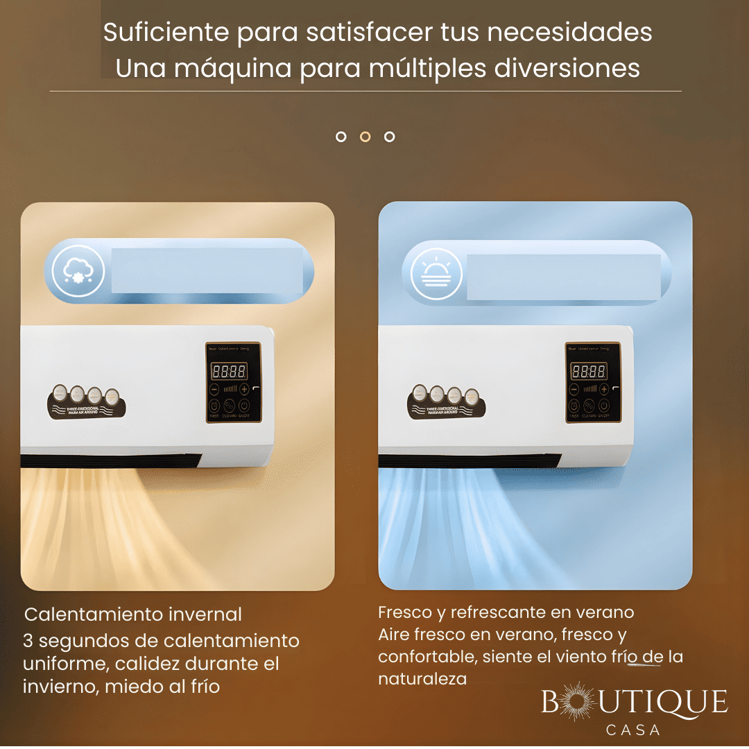 Mini Aire Acondicionado Frío y Calor | ClimaPro™
