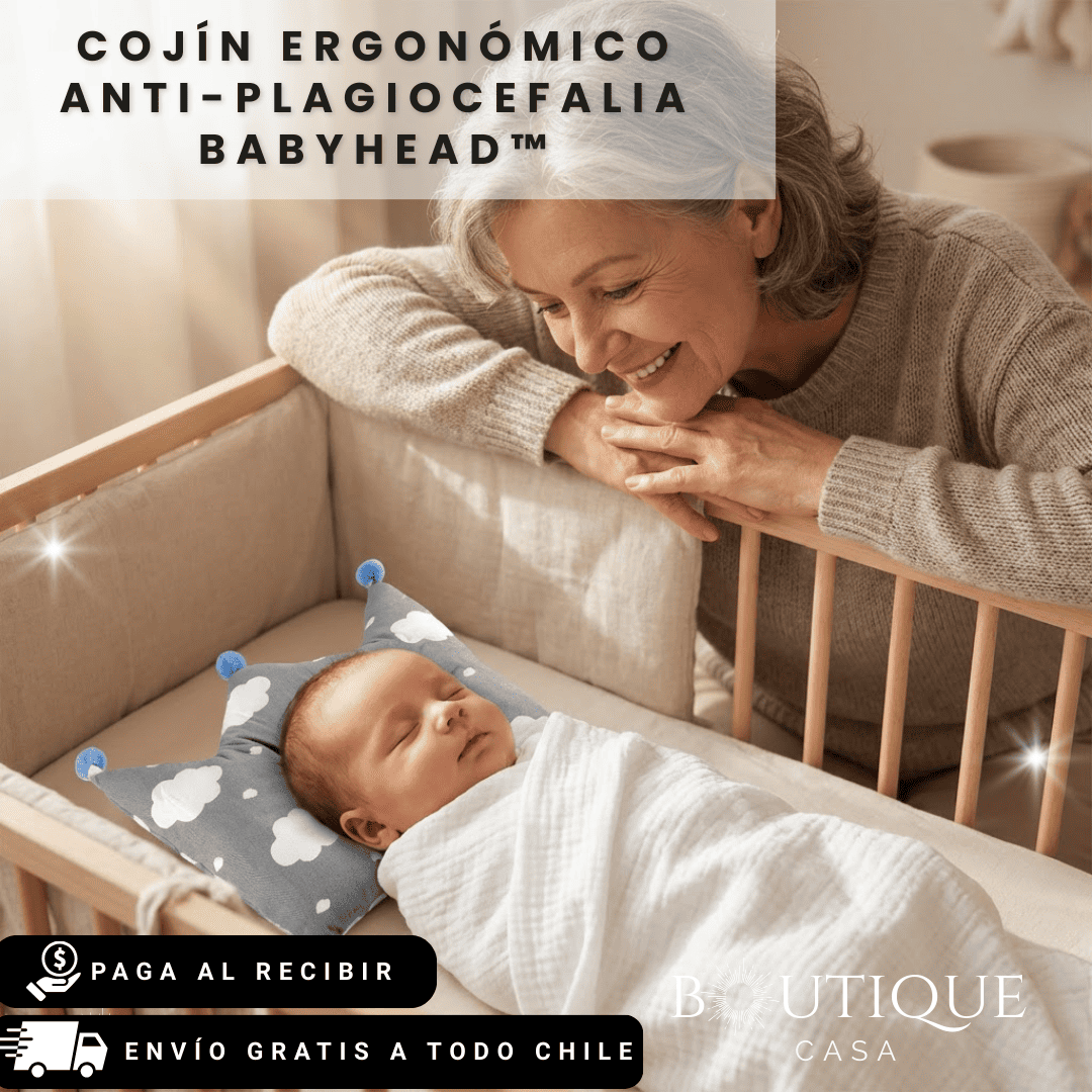 Cojín Ergonómico Anti-Plagiocefalia | BabyHead™
