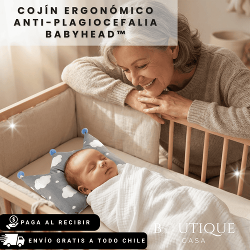 Cojín Ergonómico Anti-Plagiocefalia | BabyHead™