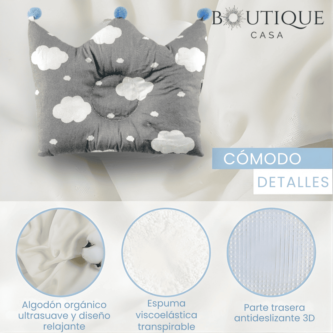 Cojín Ergonómico Anti-Plagiocefalia | BabyHead™