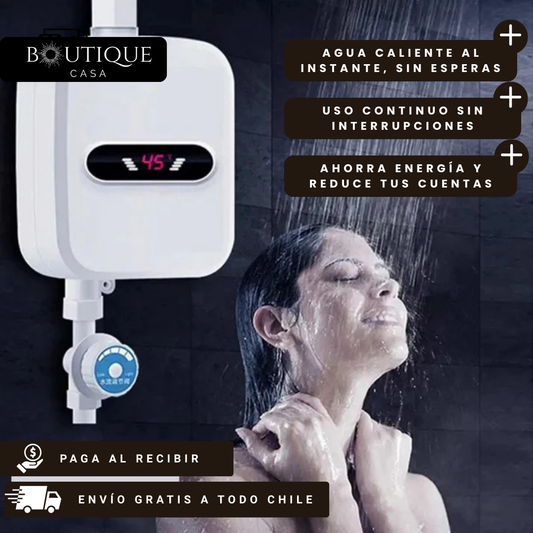 Calentador Instantáneo de Agua Caliente TermoFlash ⚡🔥