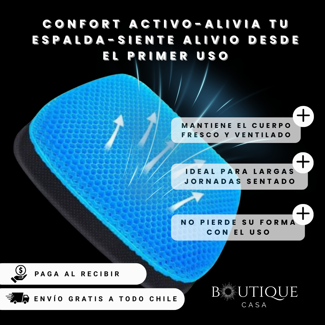 ConfortActivo – Alivia tu Espalda – Siente alivio desde la primera vez