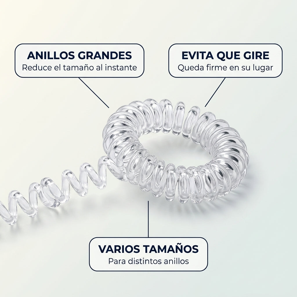Ajustadores de Tamaño para Anillos – Invisibles y Sin Dañar
