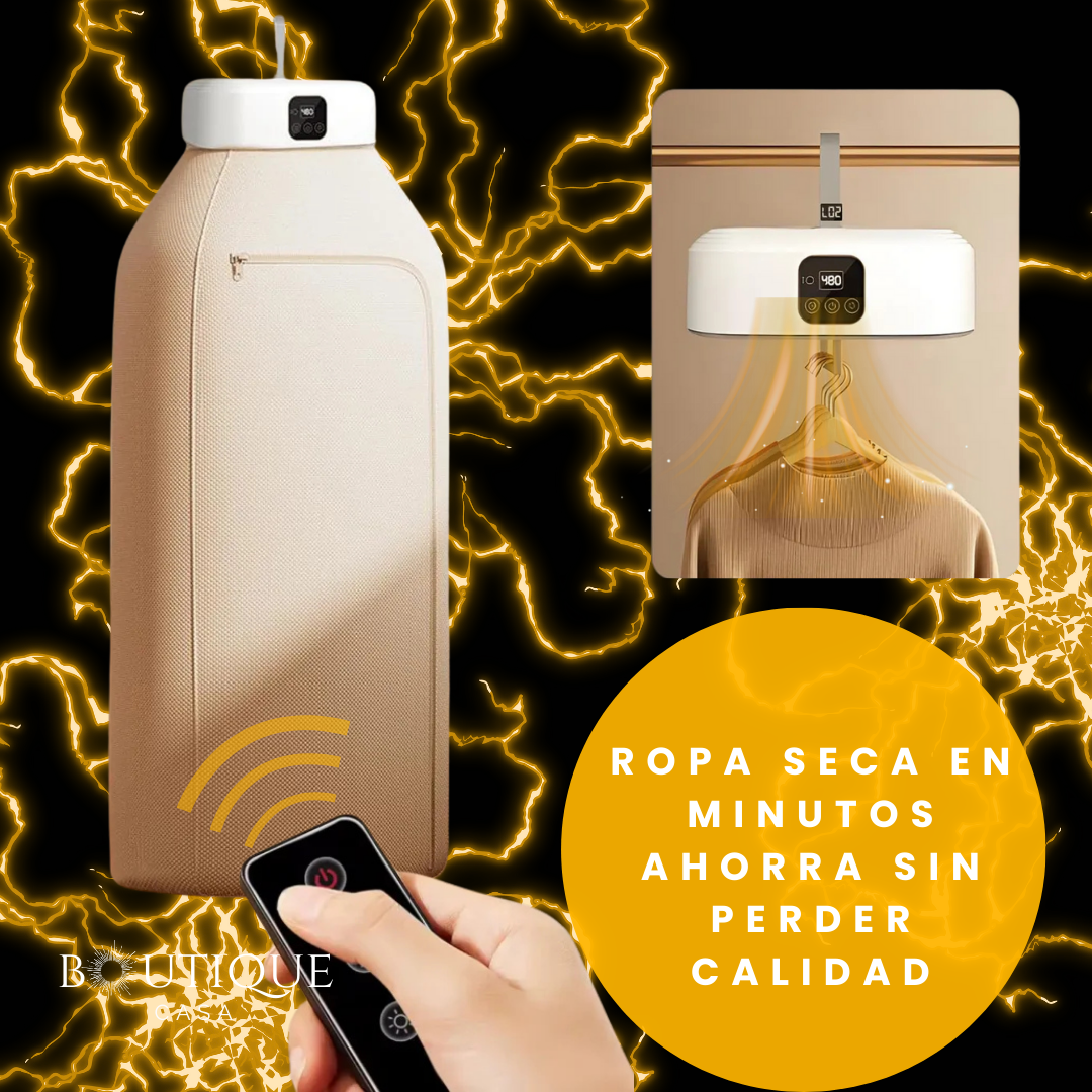 Secadora Portátil Compacta – Seca Ropa Rápido – Tu Respaldo en Días Lluviosos