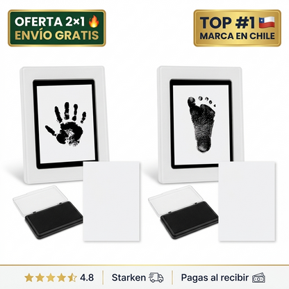 Kit Huellas para Bebé Sin Manchar – Recuerdo para Siempre