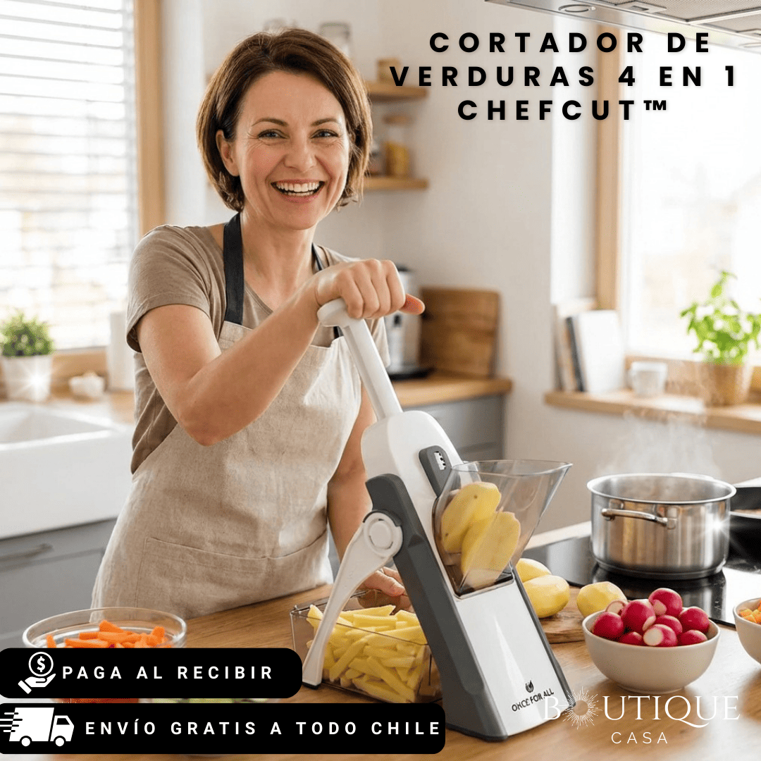 Cortador de Verduras 4 en 1 | ChefCut™