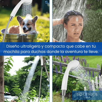 Ducha Portátil Recargable | AquaPower™