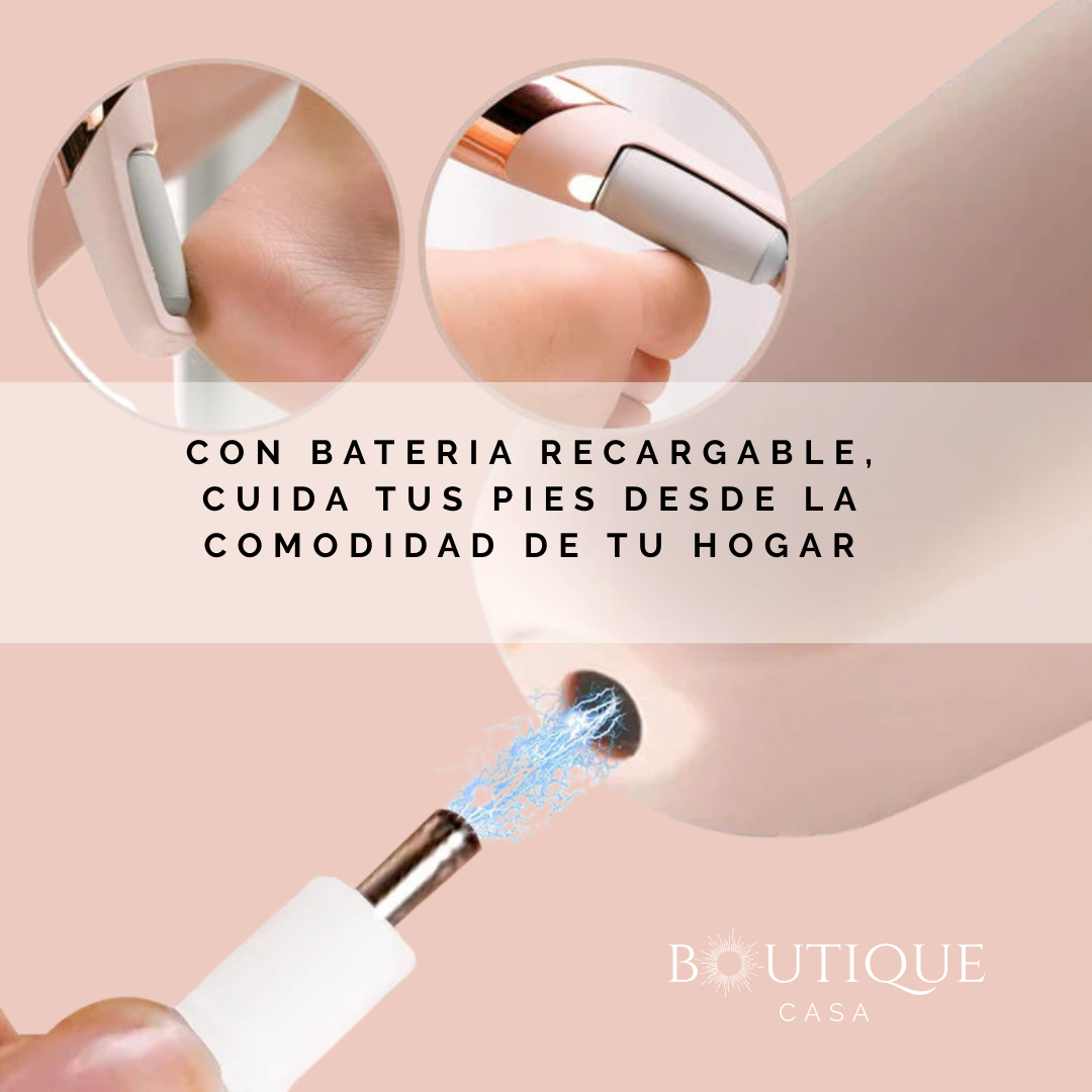 Lima Eléctrica Velvet – Suaviza tus pies – Resultados sin dolor en minutos