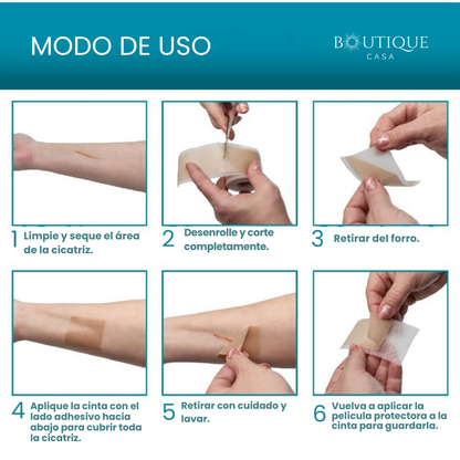 Rollo de Silicona para Cicatrices | CicaClear™