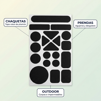 Parches Autoadhesivos para Ropa – Tapa Rotos sin Coser
