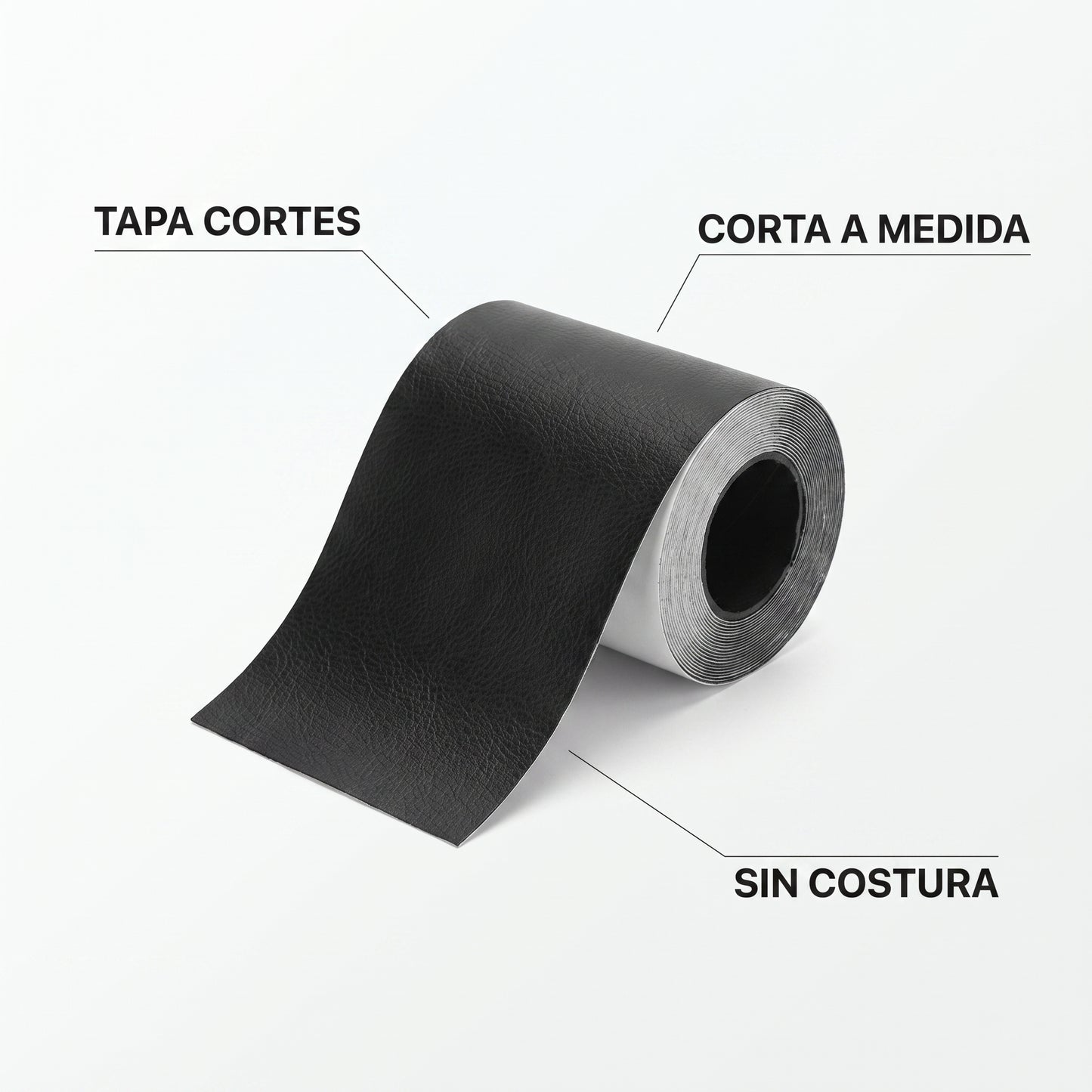 Cinta adhesiva de cuero – Repara sofás y asientos sin costura