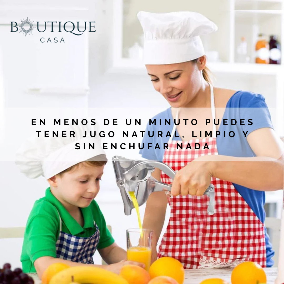 Exprimidor Metálico Premium