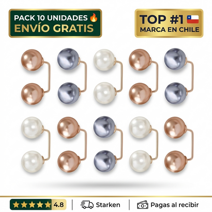 Broches Sin Costura para Ropa – Cierra Botones y Ajusta Cintura