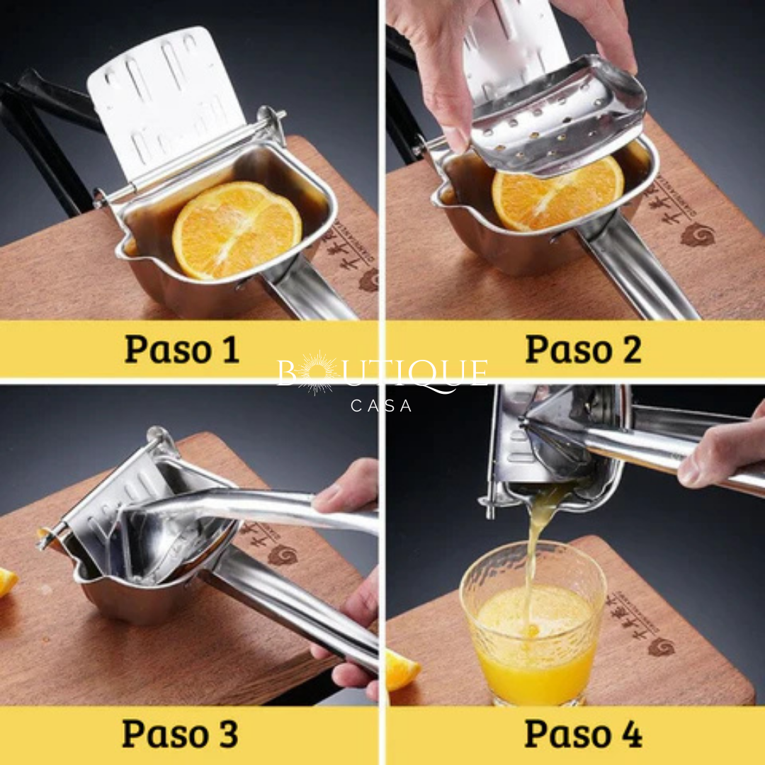 Exprimidor Metálico Premium