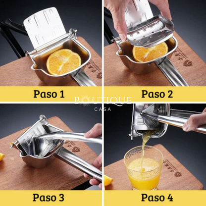 Exprimidor Metálico Premium