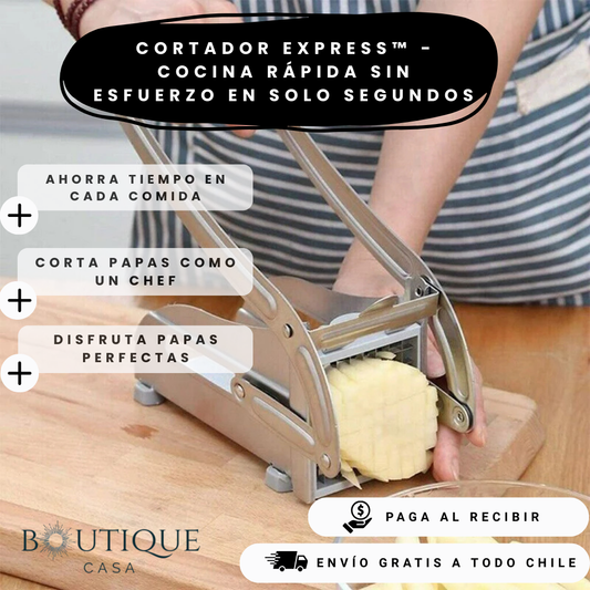 Cortador Express™ - Corta papas al instante - Cocina rápida sin esfuerzo en solo segundos