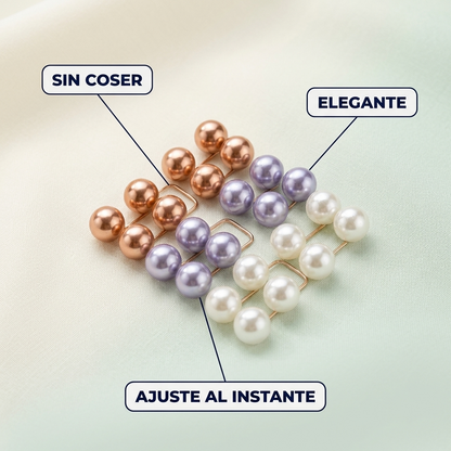 Broches Sin Costura para Ropa – Cierra Botones y Ajusta Cintura