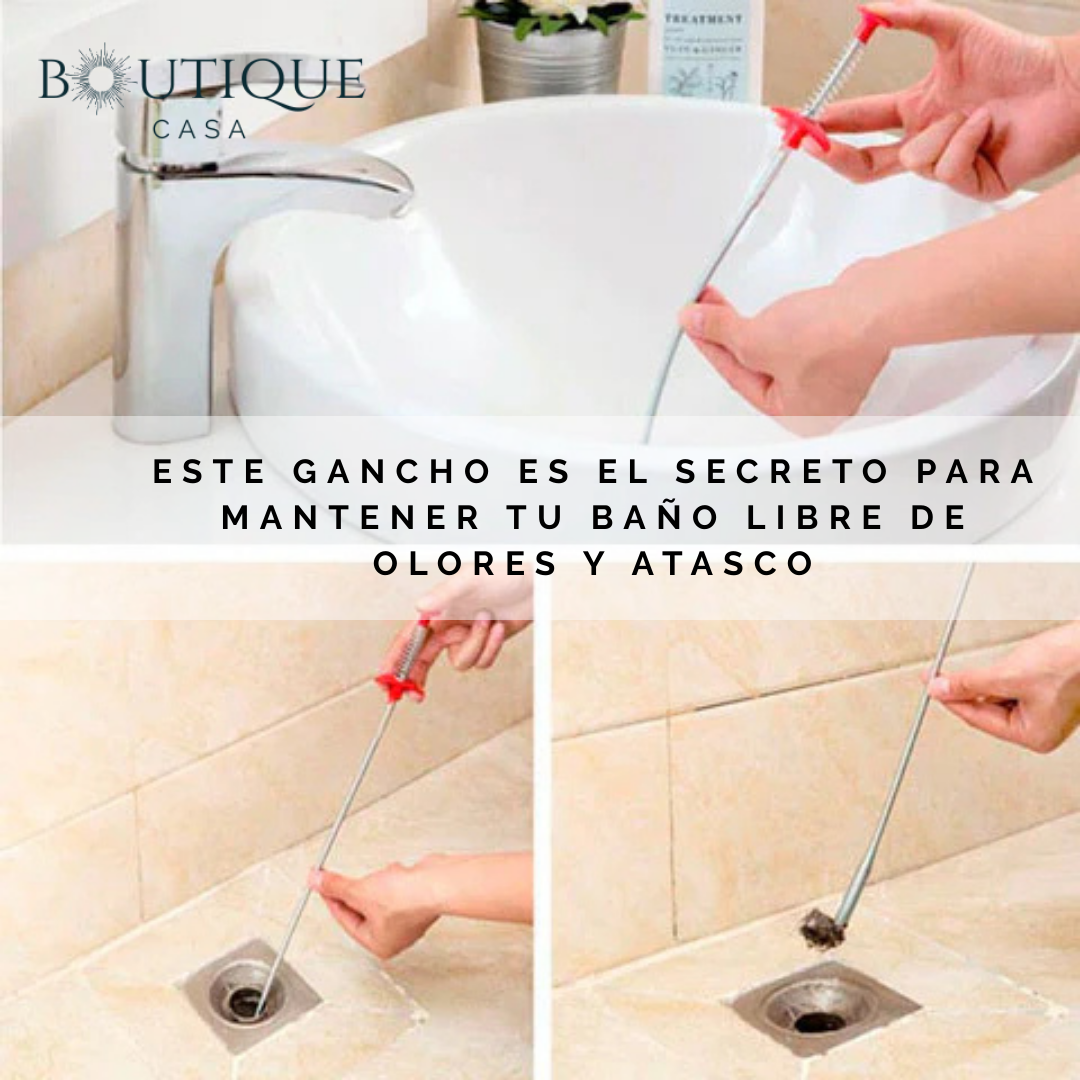 DestapaClean - Elimina Obstrucciones - Soluciona atascos en segundos desde casa