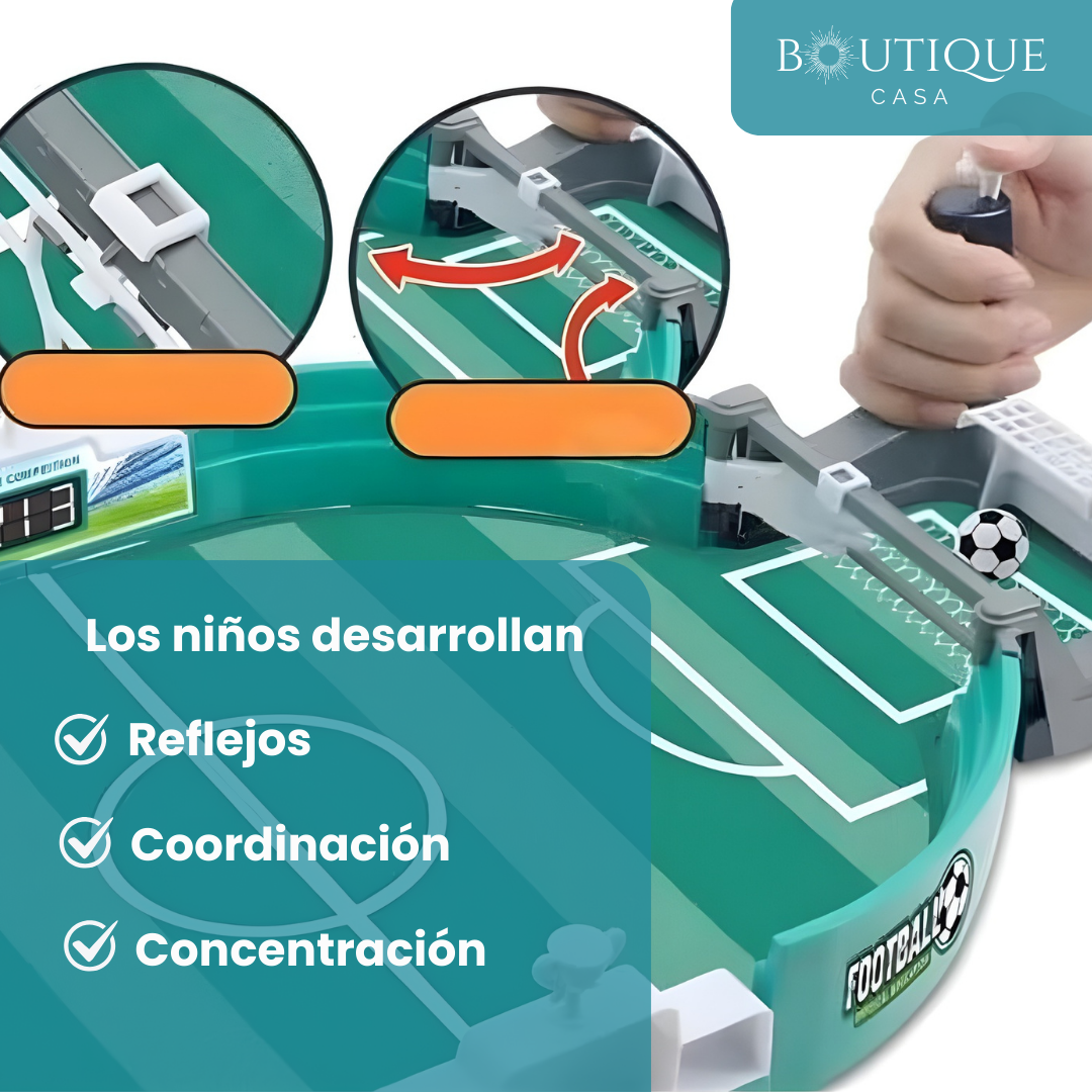 Mini Futbolín de Mesa Familiar | GoalMaster™