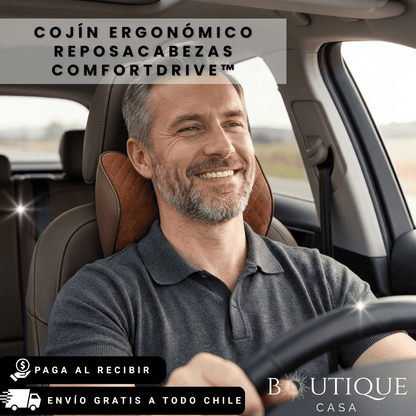Cojín Ergonómico Reposacabezas | ComfortDrive™