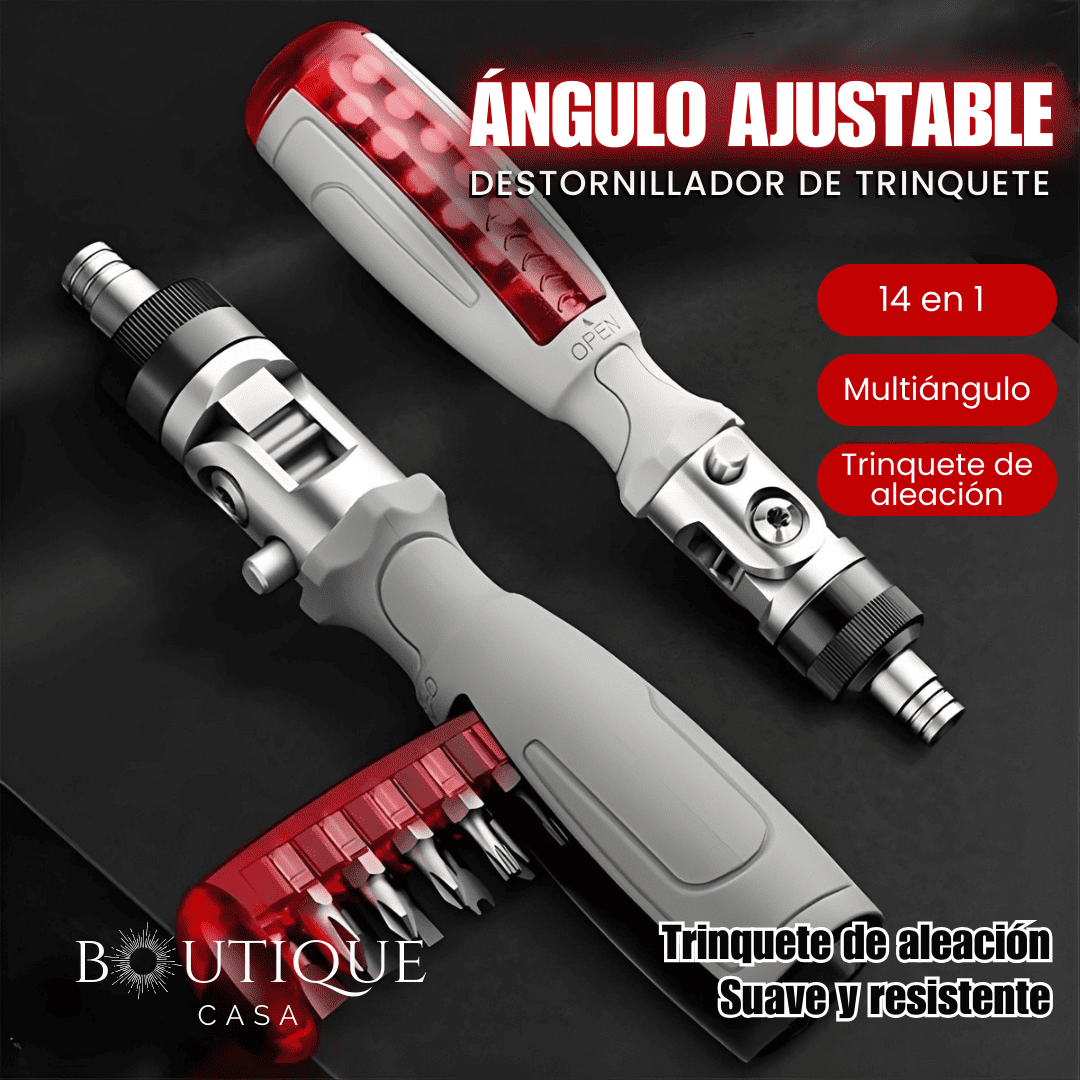 Destornillador 14 en 1 Ajustable | DestorPro™