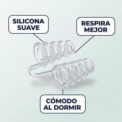 Dilatador Nasal Antirronquidos de Silicona – Descansa Mejor