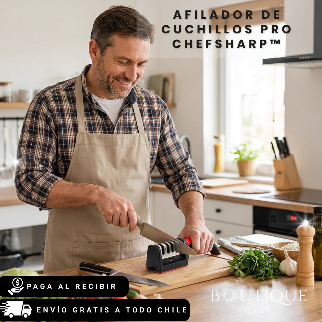 Afilador de Cuchillos Pro | ChefSharp™
