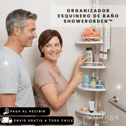 Organizador Esquinero de Baño | ShowerOrden™