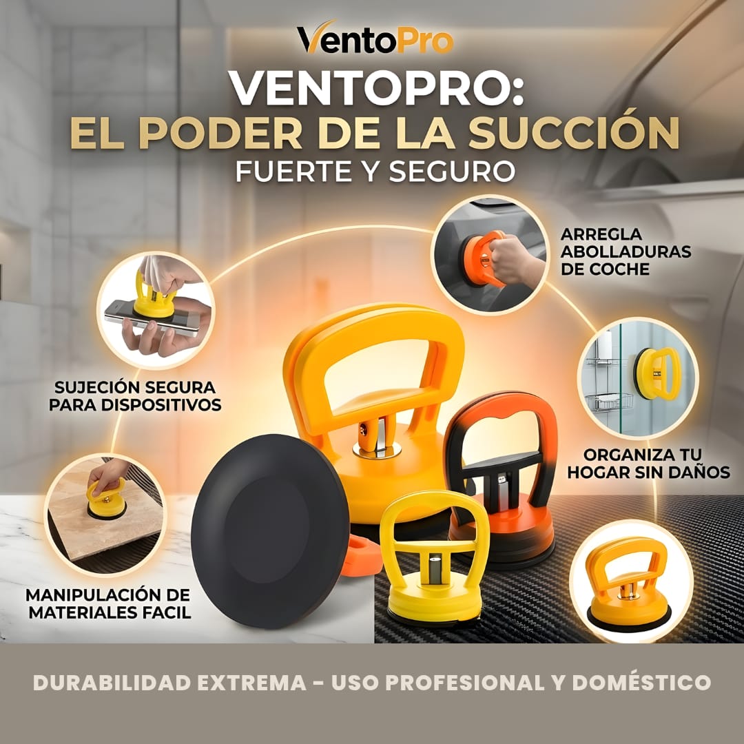 Ventosa Multifunción de Alta Succión | VentoPro™