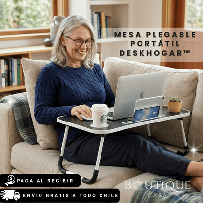 Mesa plegable portátil | DeskHogar™