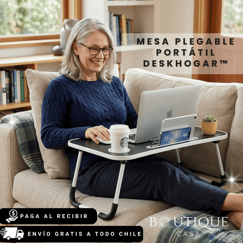 Mesa plegable portátil | DeskHogar™